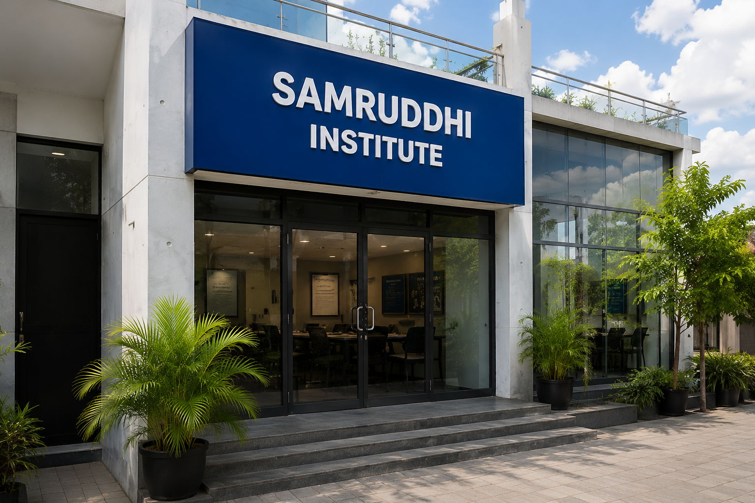Students learning communication skills in Bengaluru